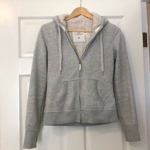 H&M Hoodie with faux fur
